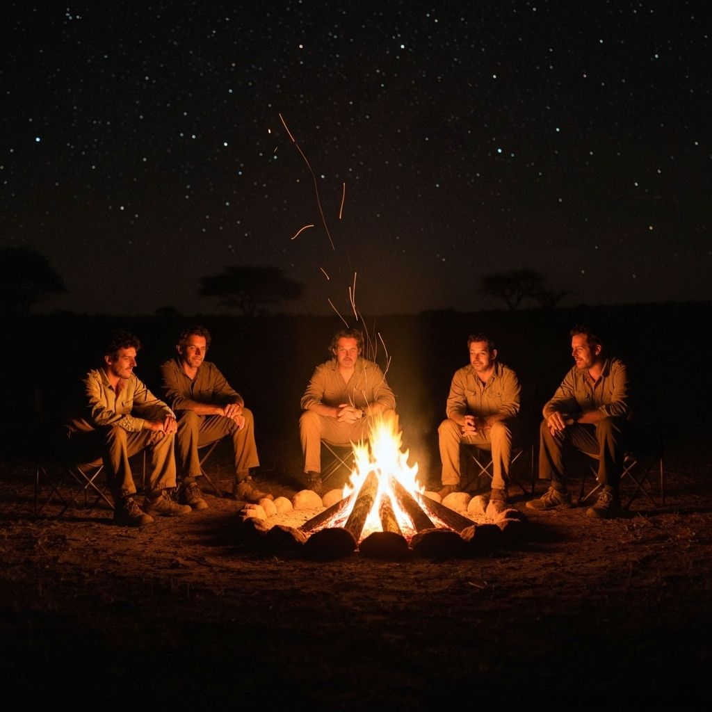 Bruderschaft am Lagerfeuer